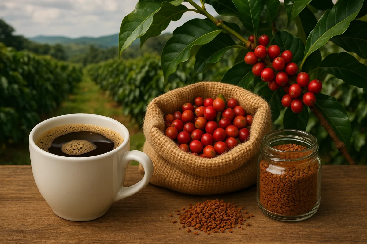قهوه فوری و دمی