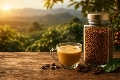 میزان کافئین قهوه گلد برزیل