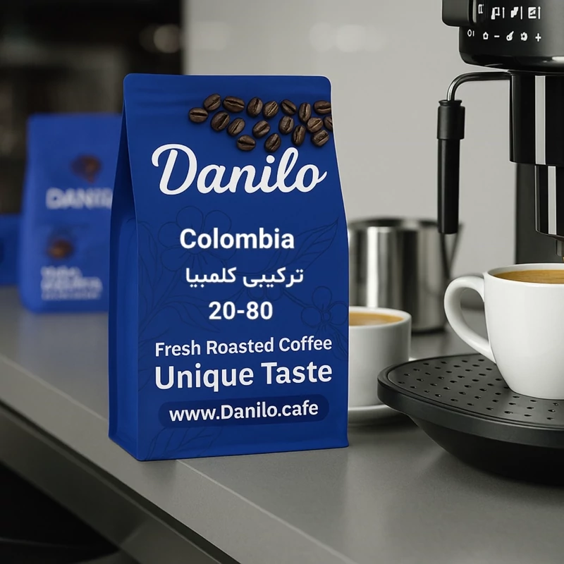 قهوه کلمبیا 20% ترکیبی
