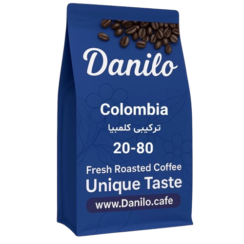 قهوه ترکیبی 20 درصد کلمبیا
